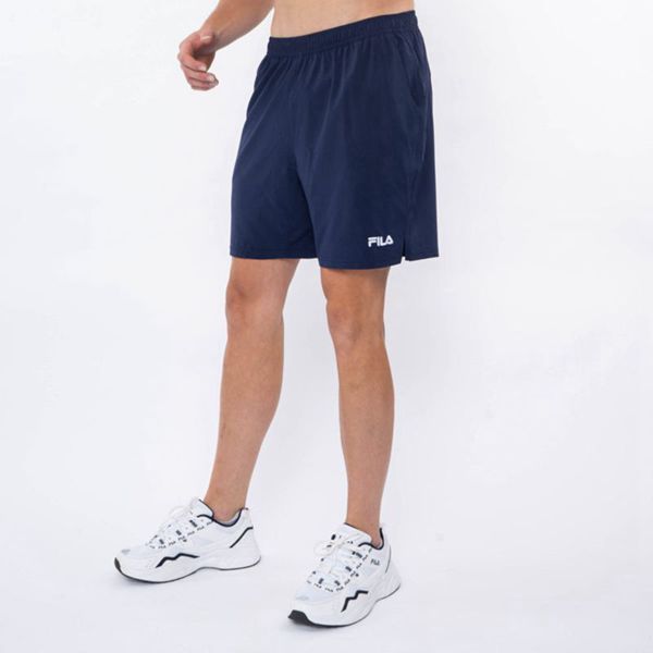 Fila Denzel 2.0 Men's Shorts - Navy,NZ 452-6438